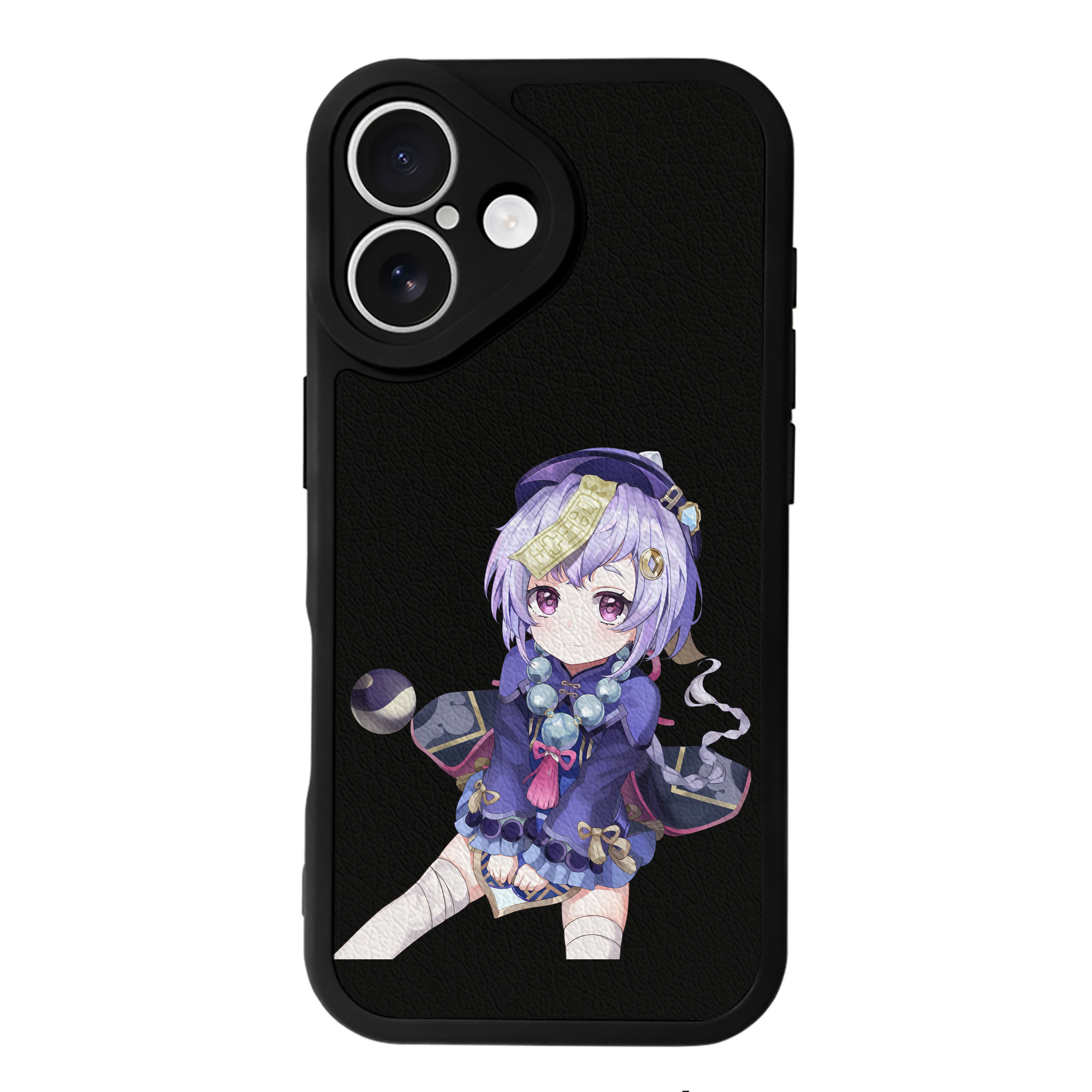 げんし神 七七 なな  genshin Nana 【iPhone 16シリーズ対応】シリコンスマホケース（レザー調） 材質：シリコン